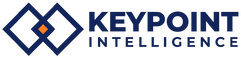 Keypoint Intelligence logo with blue and gray design